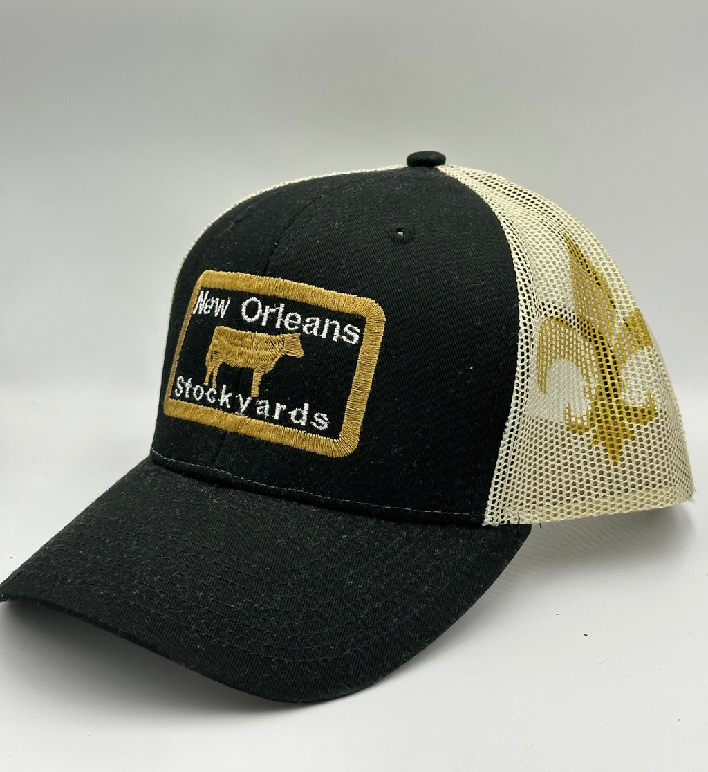 New Orleans Stockyards Hat Fleur De Lis