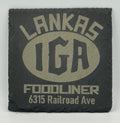 Lankas IGA Square Slate Coaster