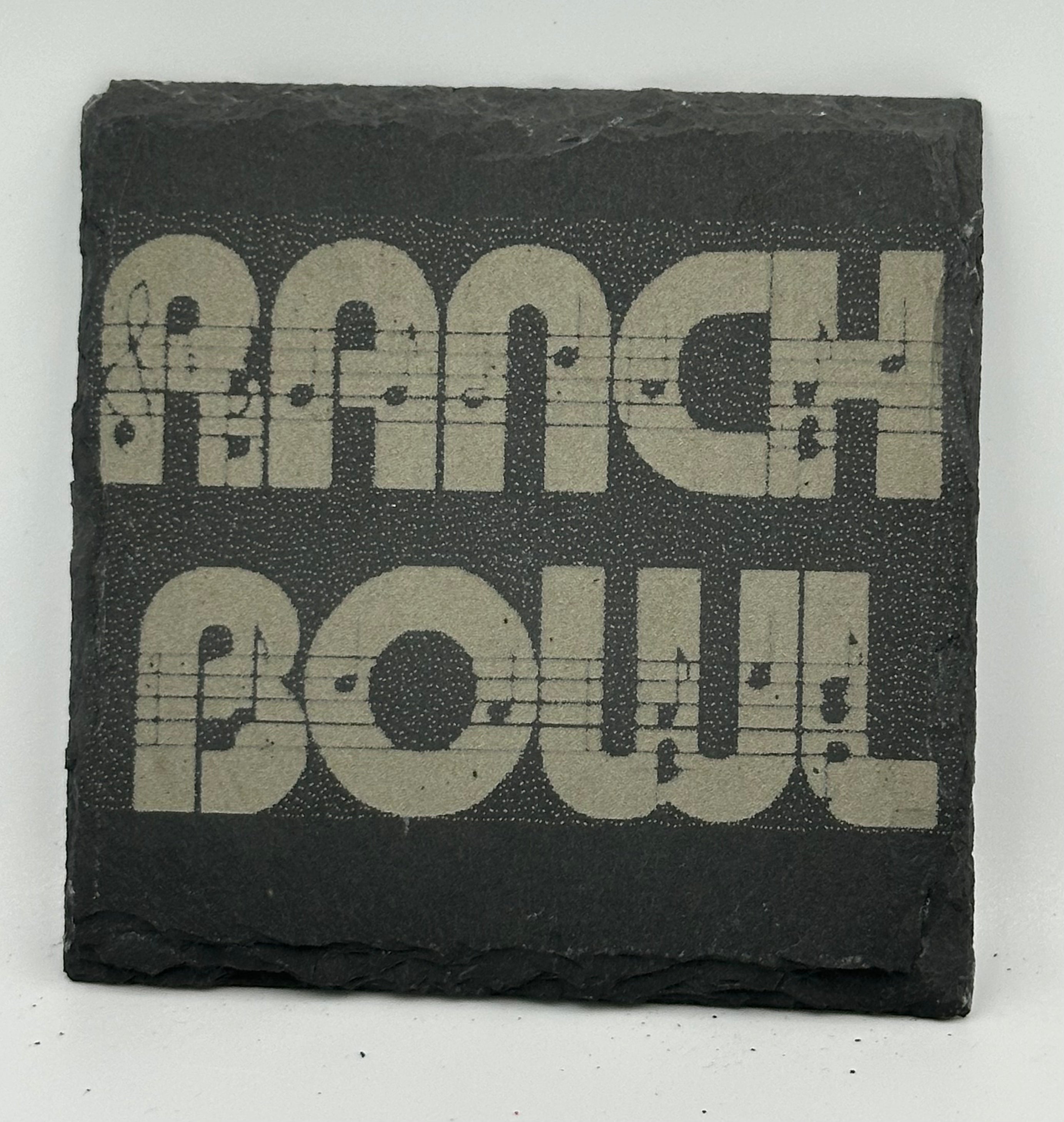 Ranch Bowl Slate Coaster