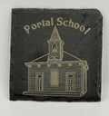 Portal Schoolhouse Coaster
