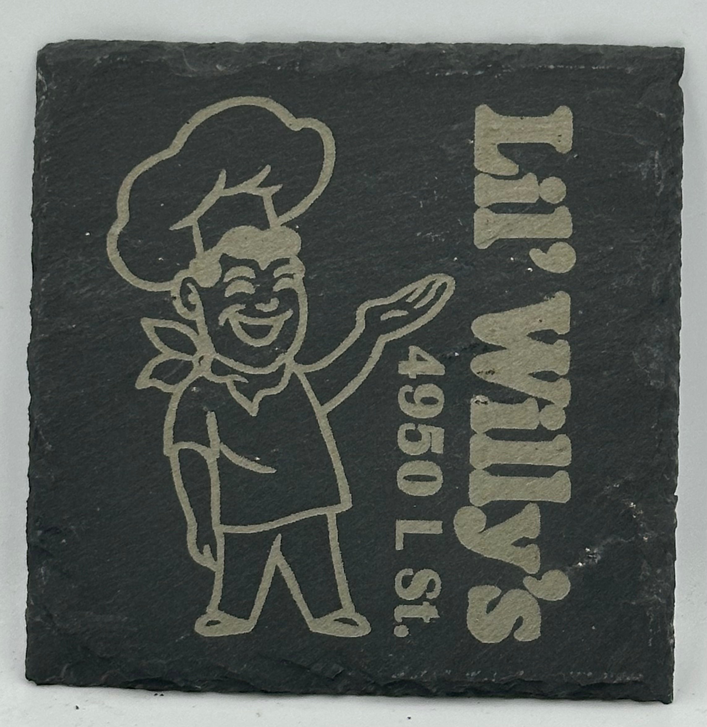 Lil Willy’s Restaurant Coaster