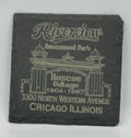 Riverview Amusement Park Slate Square Coaster