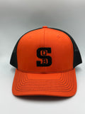 SOB Stacked Black & Orange Cap
