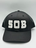 SOB Bold Black Cap