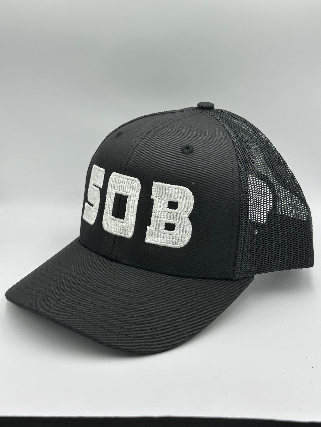 SOB Bold Black Cap