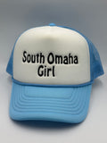 South Omaha Girl Hat Foamie Blue