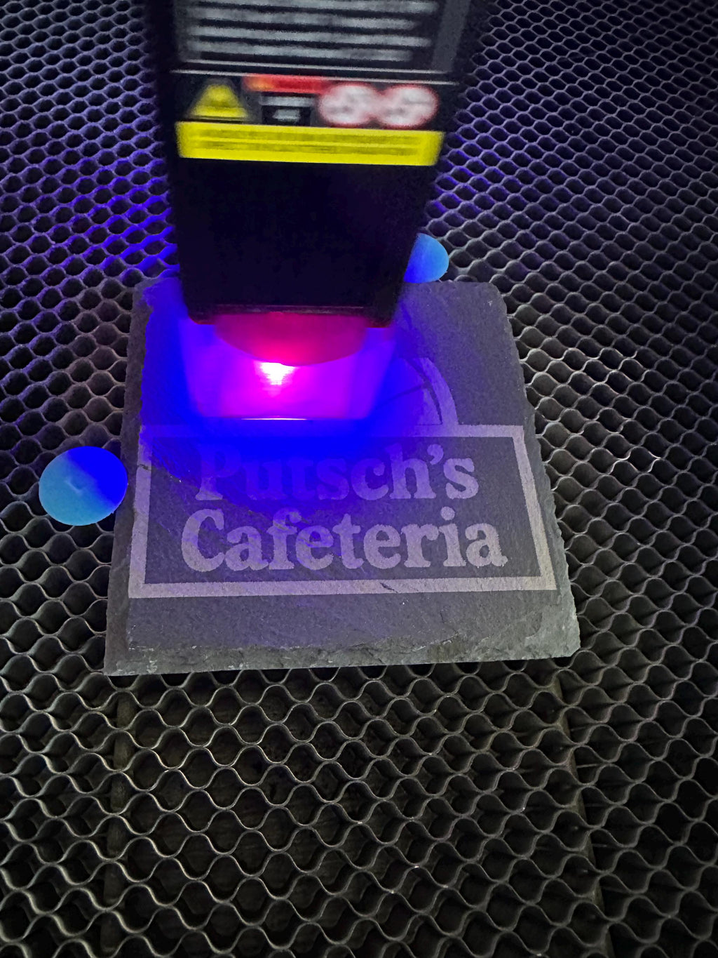 Putsch’s Cafeteria Slate Coaster