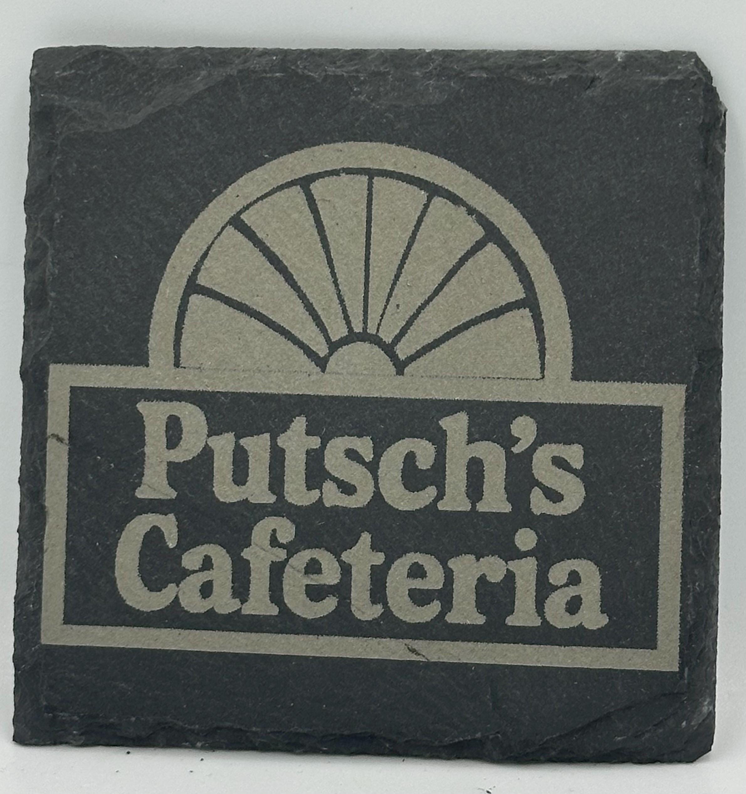 Putsch’s Cafeteria Slate Coaster