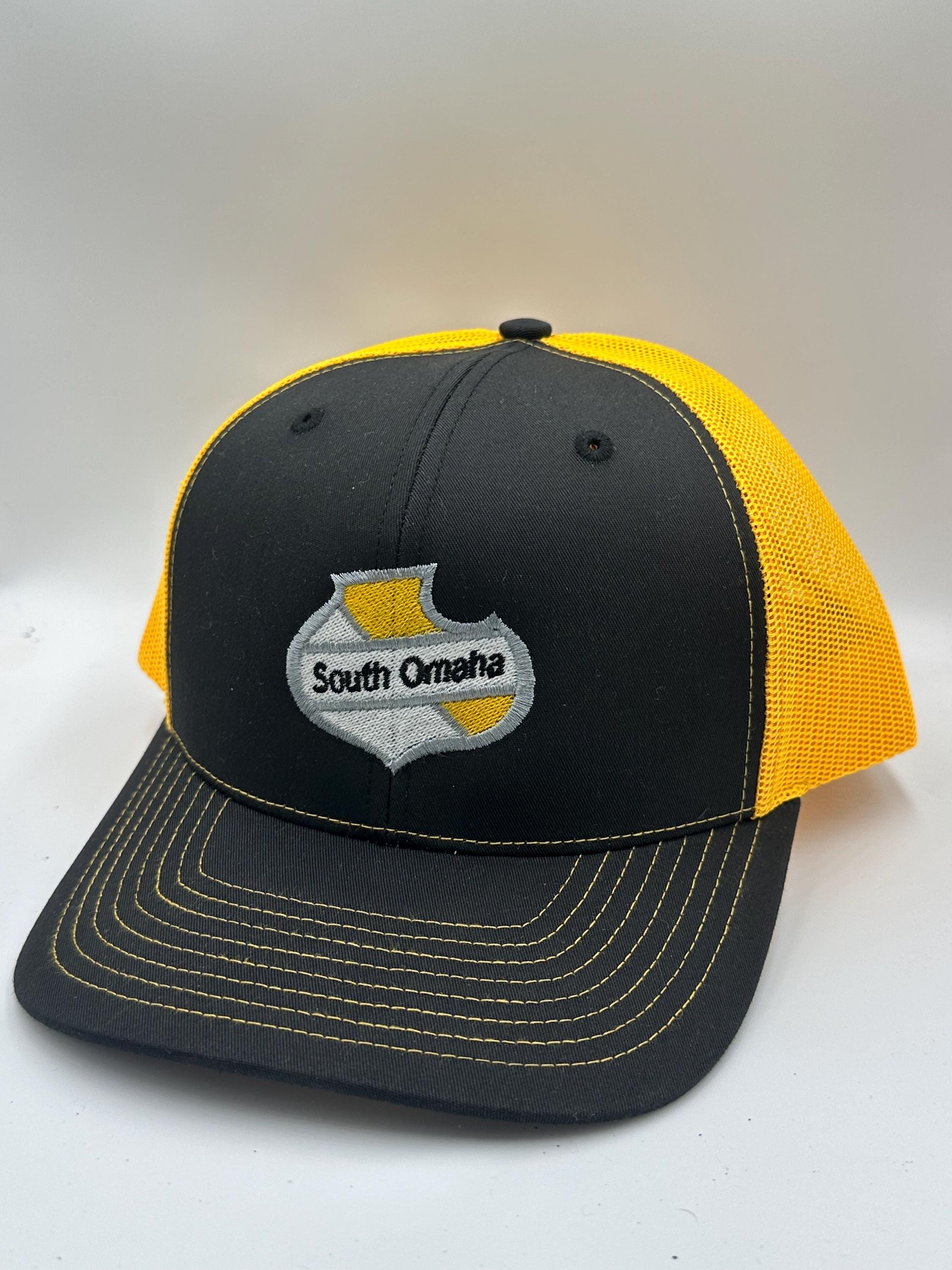 South Omaha Sheild Cap Black & Gold