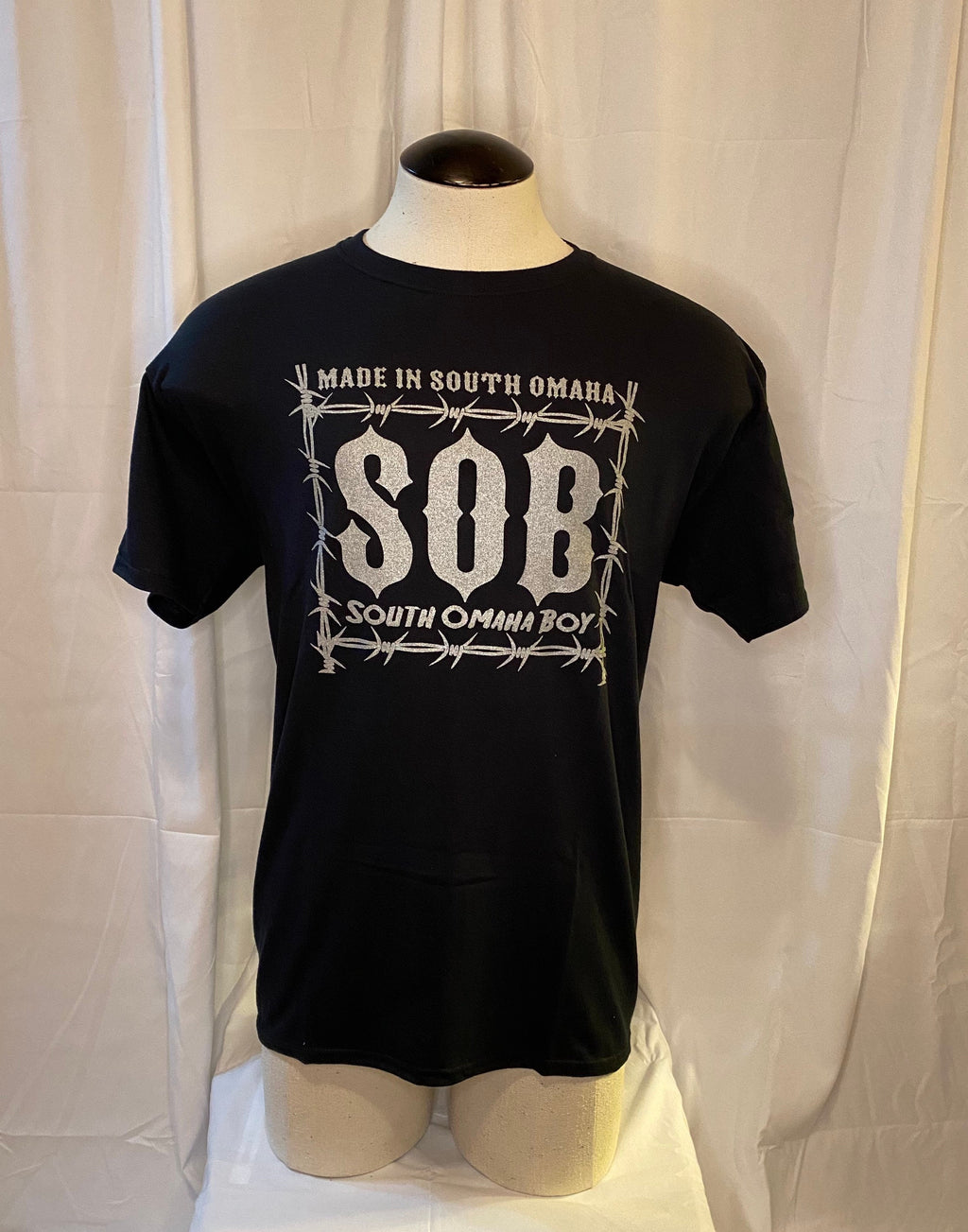 SOB METAL T-Shirt Made In South Omaha