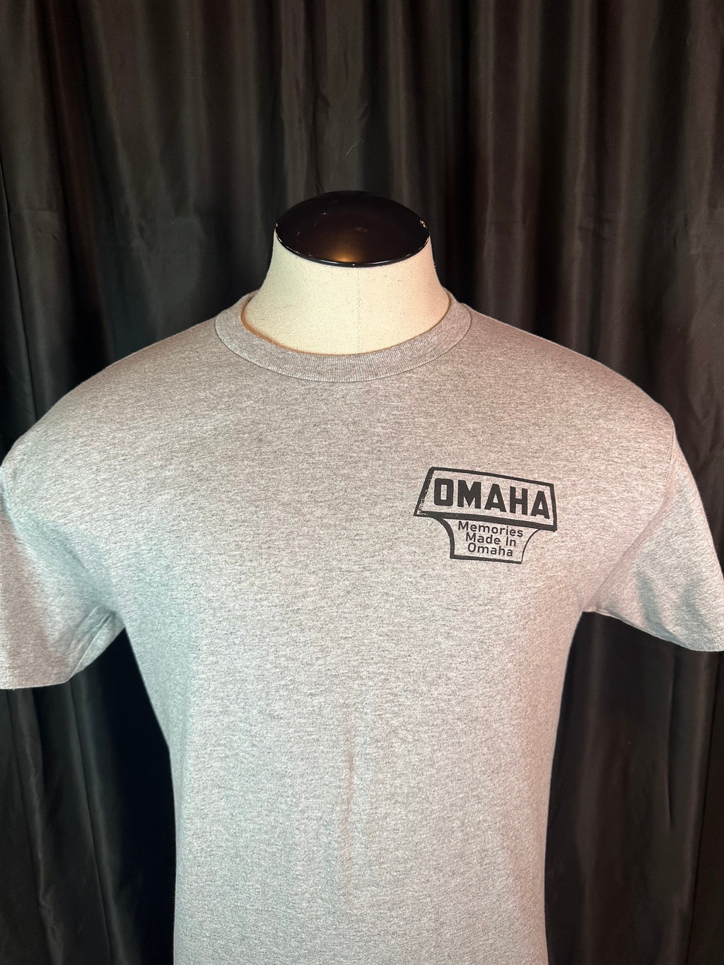 Memories Made In Omaha Signs Grey