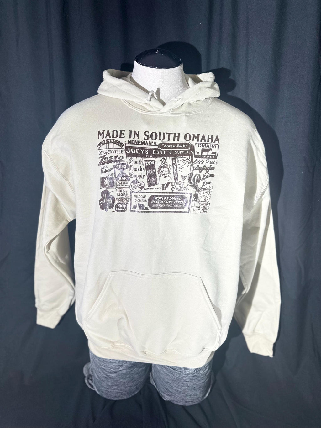 HOODIES BROWN Made In South Omaha T-Shirt