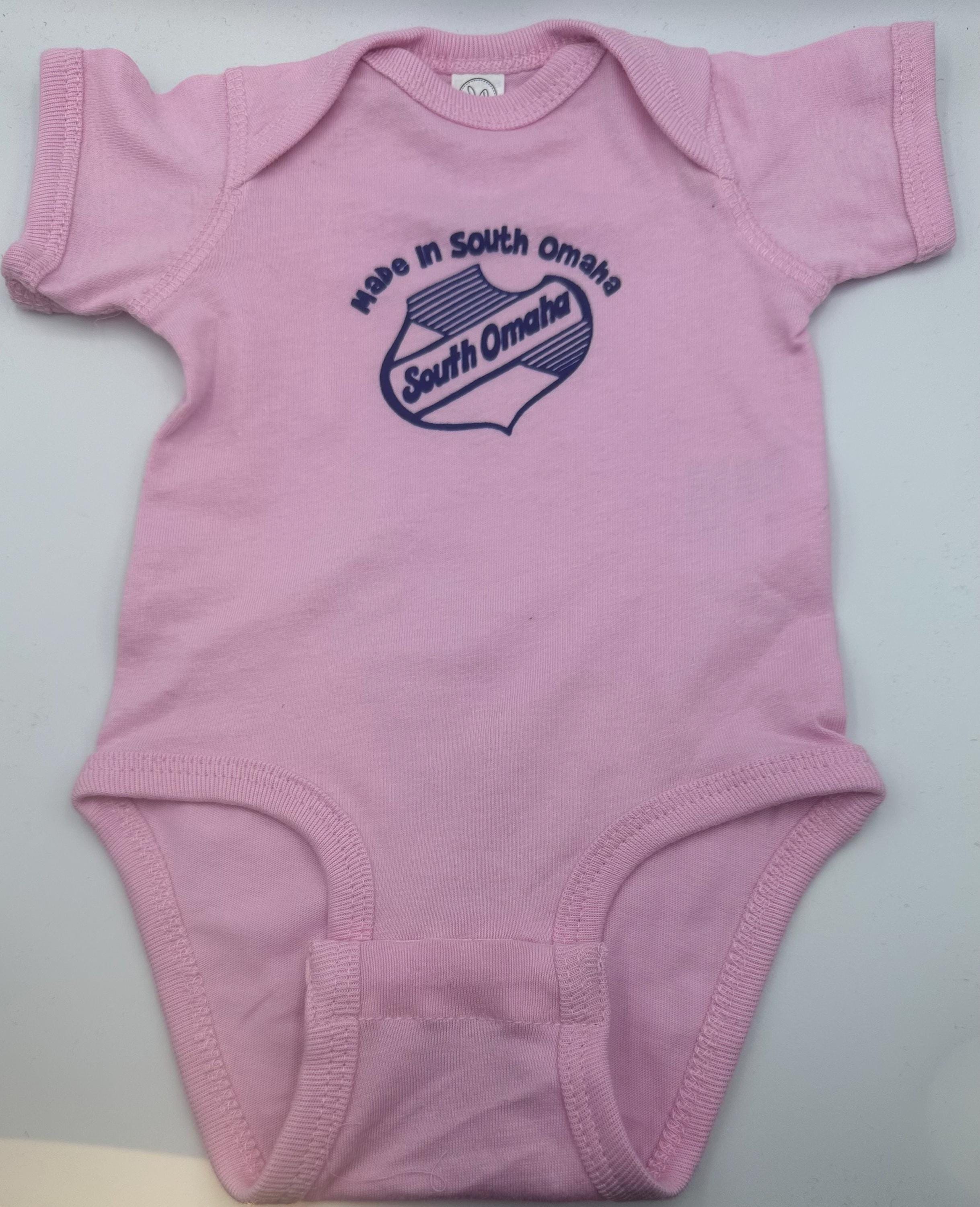 Girls Made In South Omaha Onesies