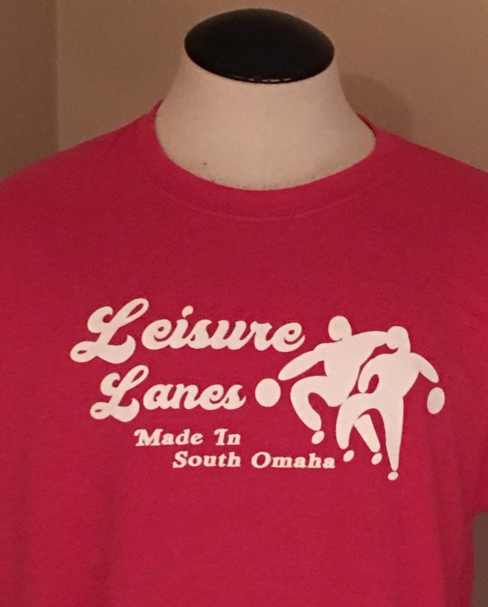 Leisure Lanes Tribute Made In South Omaha T-Shirt