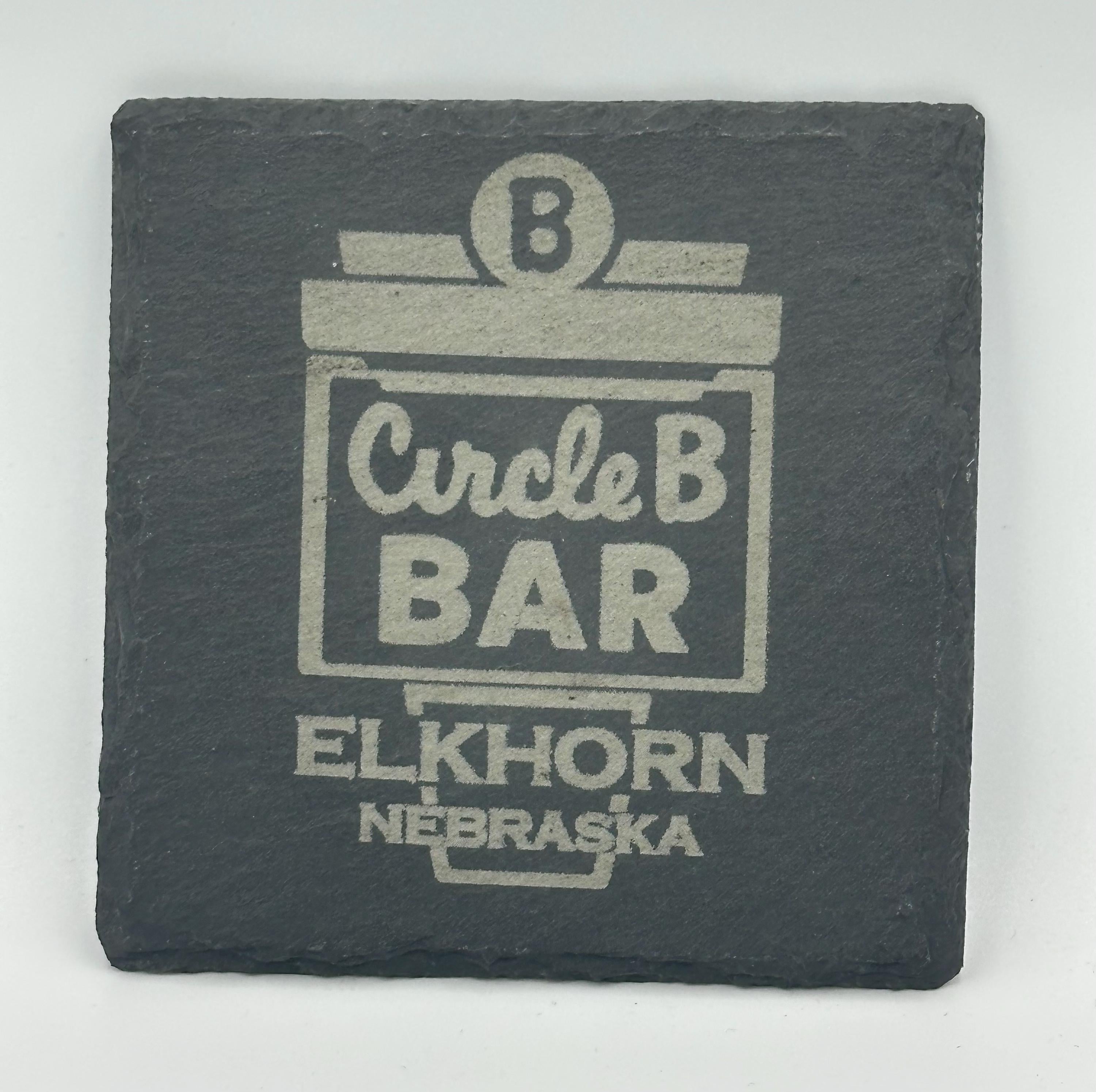 Circle B Bar Coaster