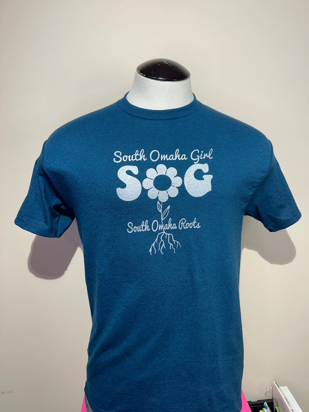South Omaha Girls  Roots  T-Shirt Midnight