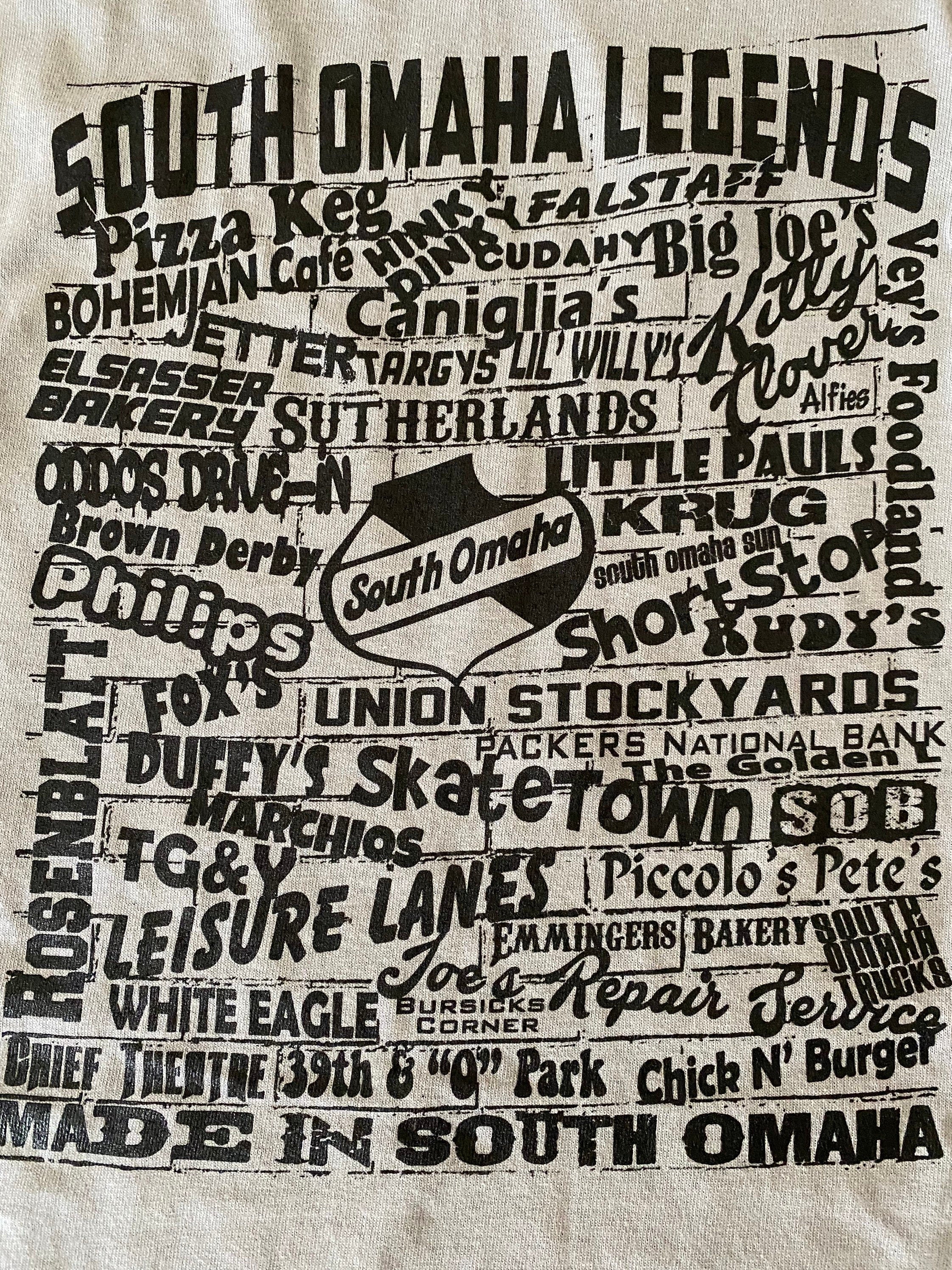 Legends Mural (Gravel) Made In South Omaha T-Shirt