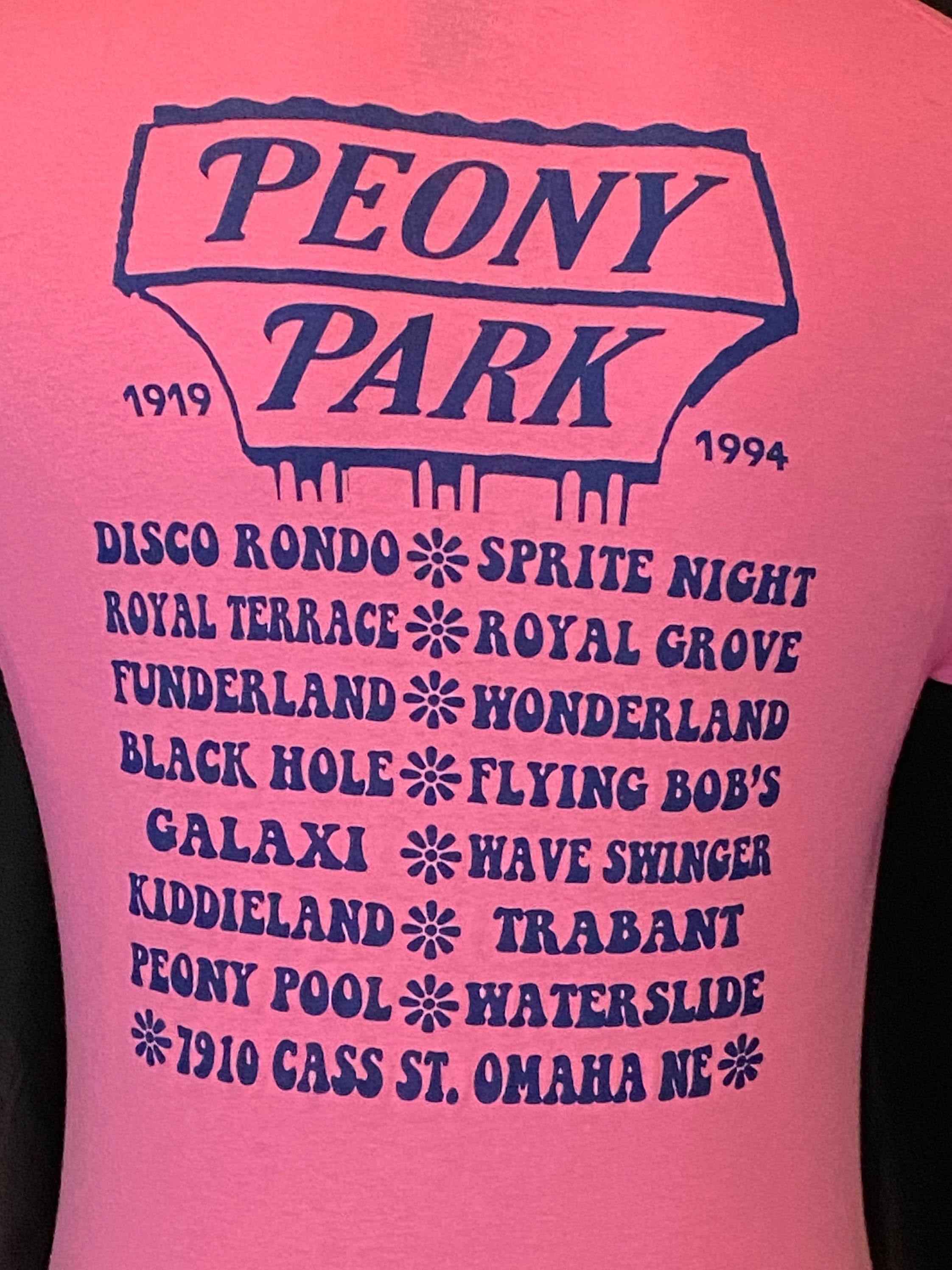 Peony Park Memories Shirt PINK