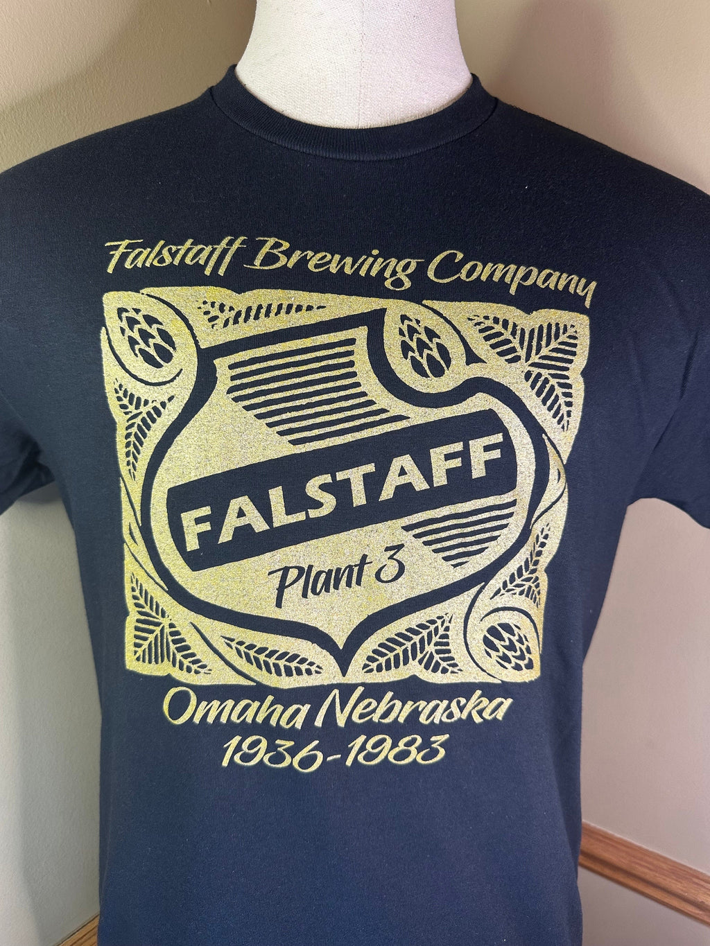 Falstaff 70’s T-Shirt Black