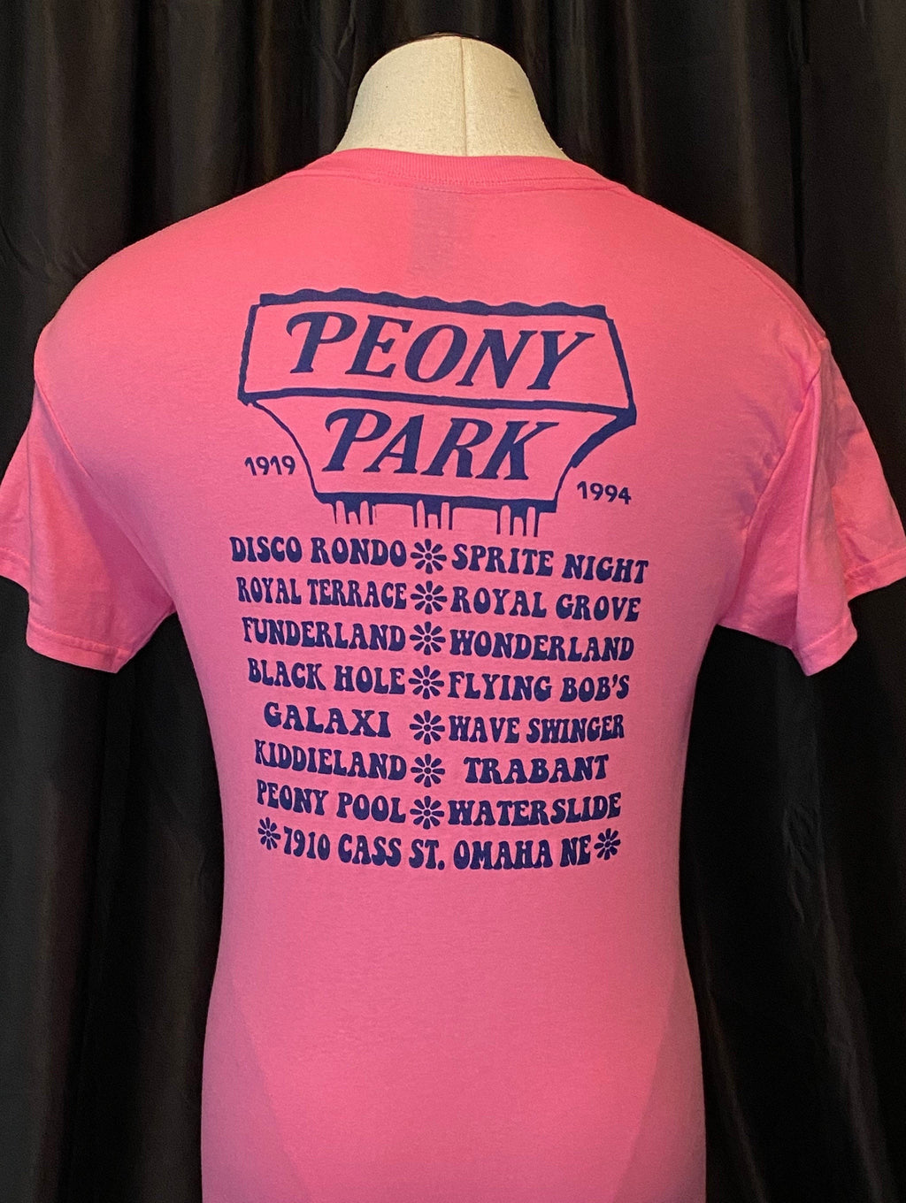 Peony Park Memories Shirt PINK