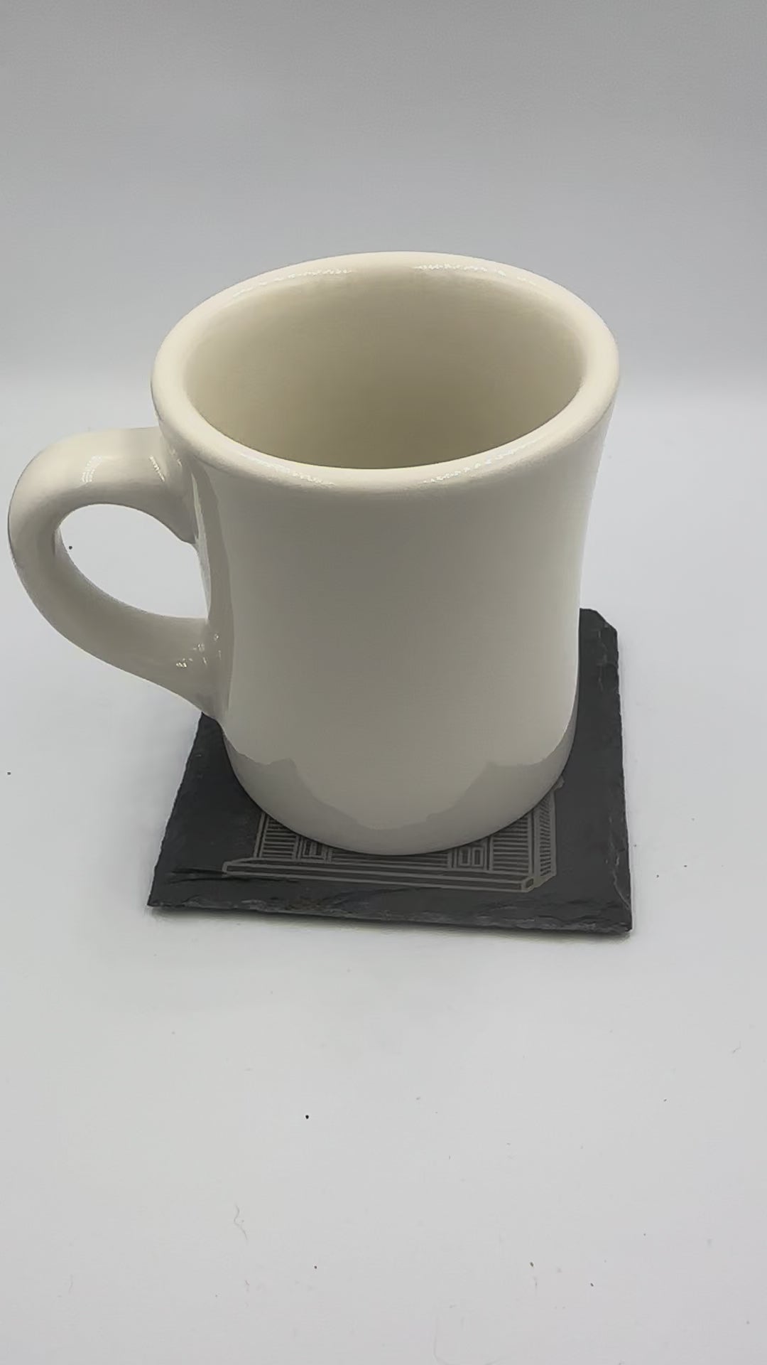 Portal Schoolhouse Coaster