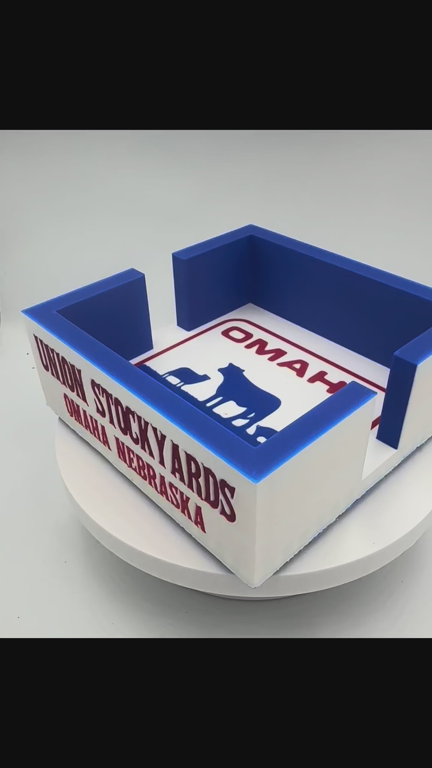 Omaha Livestock Market Coaster Caddy